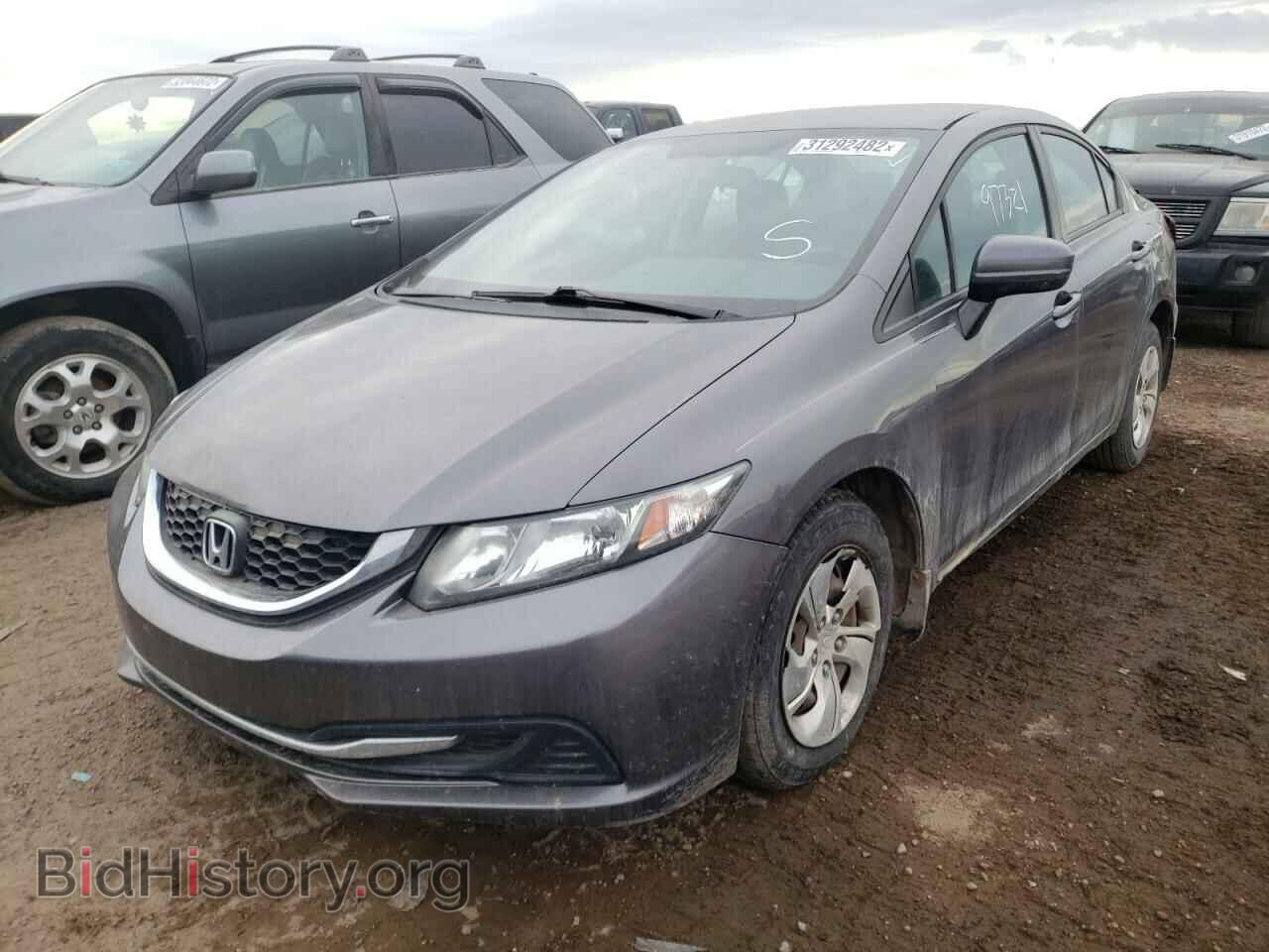 2015 HONDA CIVIC - VIN: 19XFB2F50FE022762 - Фото 2