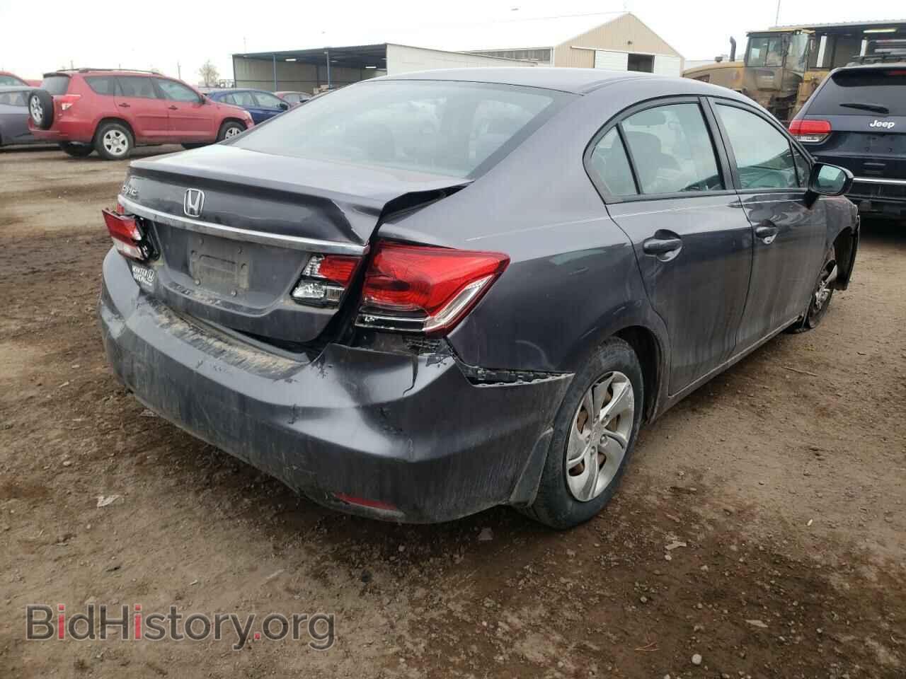 2015 HONDA CIVIC - VIN: 19XFB2F50FE022762 - Фото 4