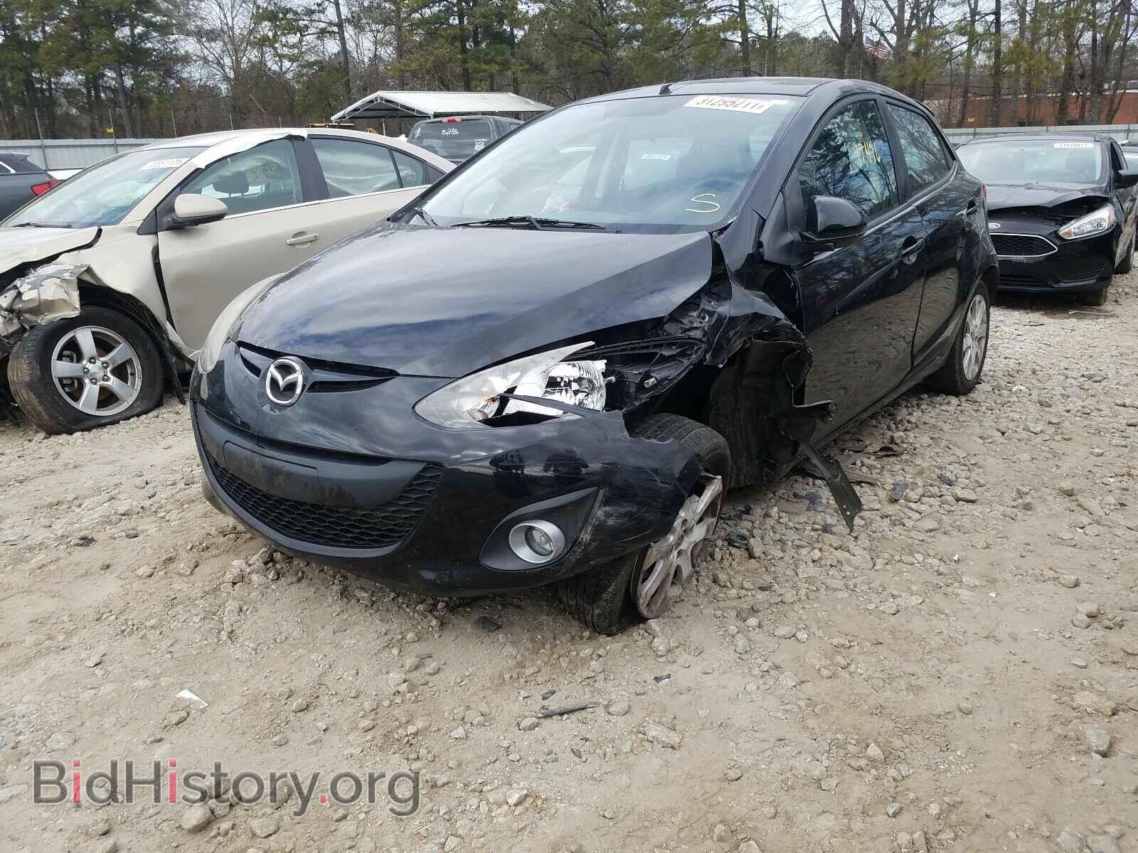 2012 MAZDA 2 - VIN: JM1DE1LZ2C0136380 - Фото 2