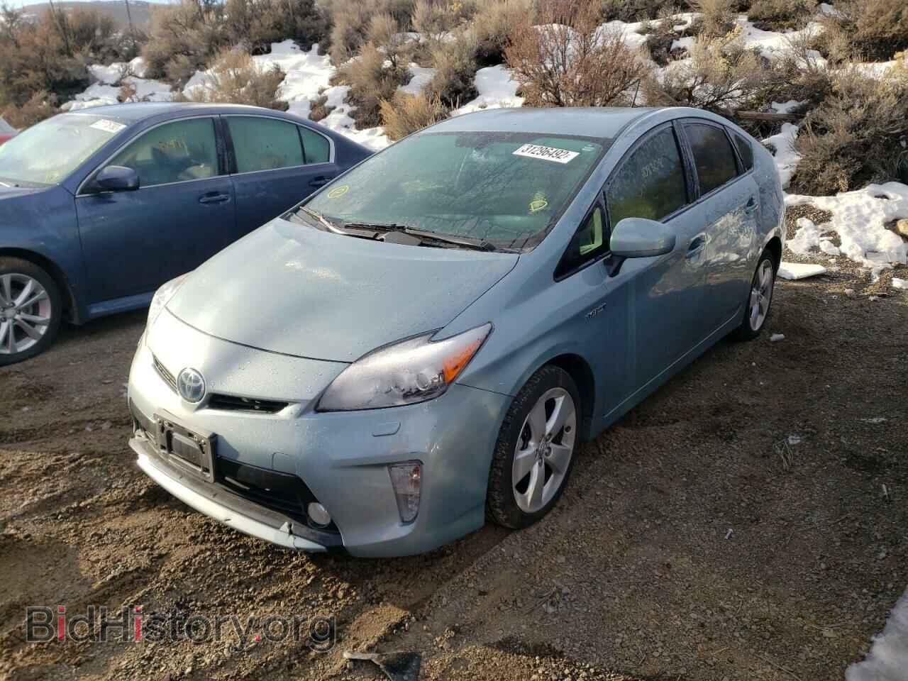 2013 TOYOTA PRIUS - VIN: JTDKN3DU2D1675941 - Фото 2