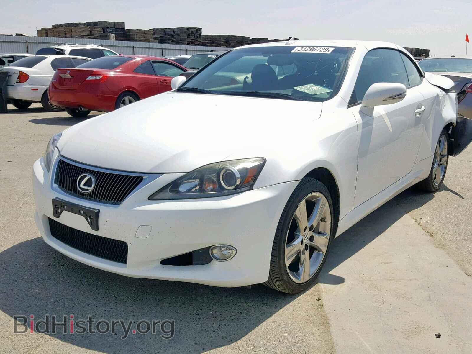2012 LEXUS IS - VIN: JTHFE2C27C2507277 - Photo 2