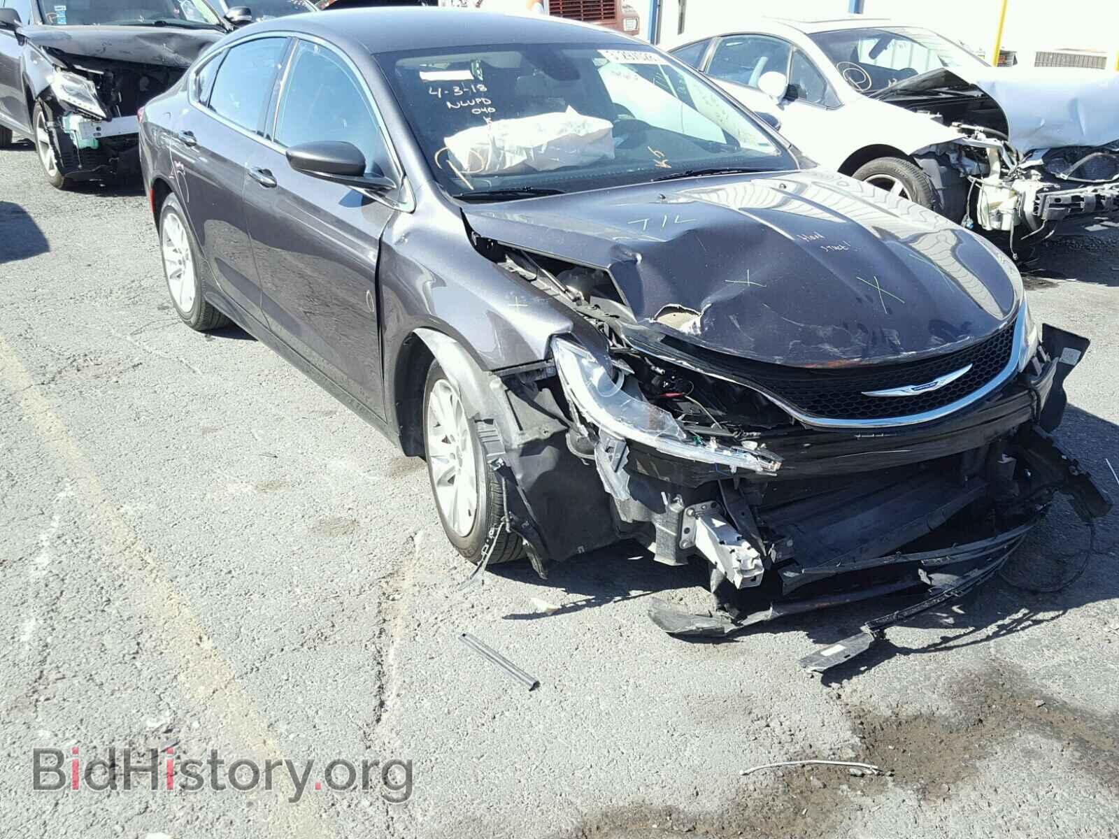 Фотография 1C3CCCAB9GN148980 - CHRYSLER 200 2016