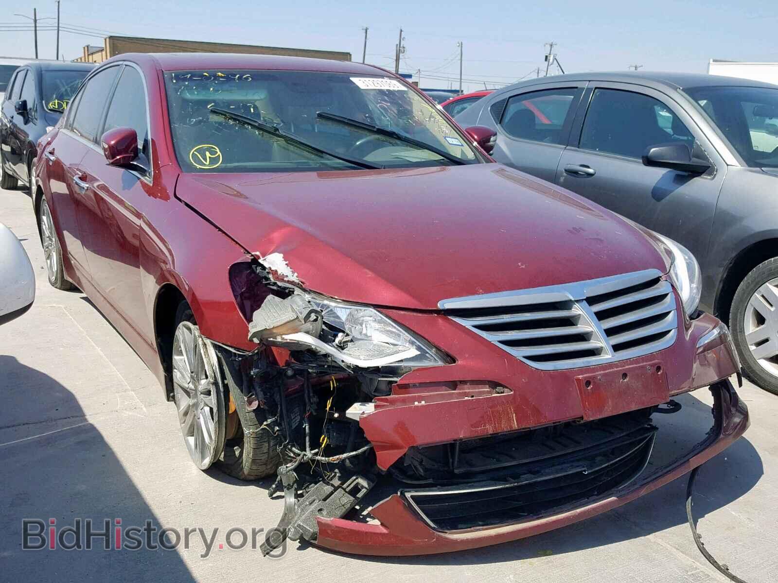 Photo KMHGC4DD6CU159673 - HYUNDAI GENESIS 2012