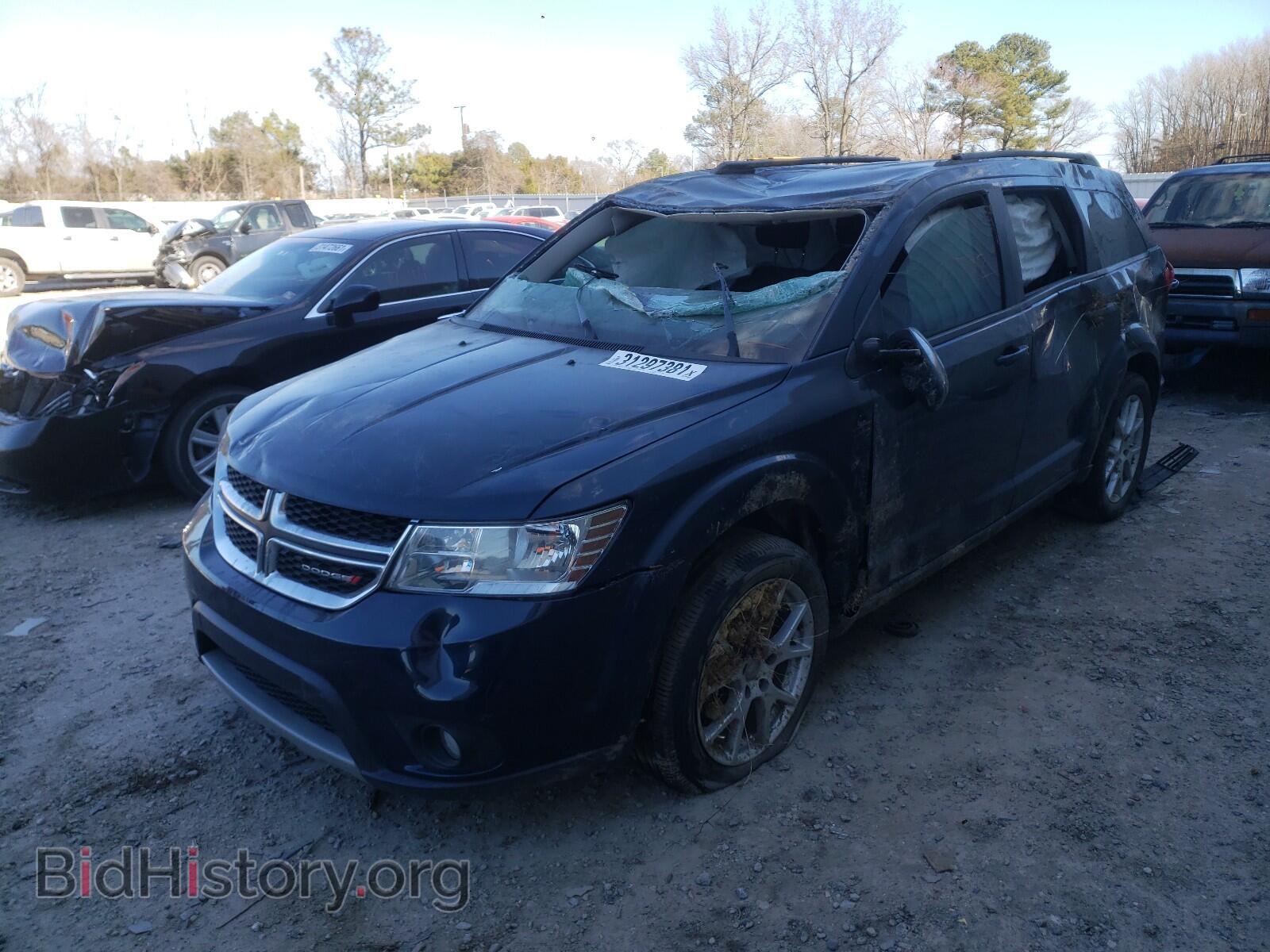 2014 DODGE JOURNEY - VIN: 3C4PDCBG9ET280297 - Фото 2
