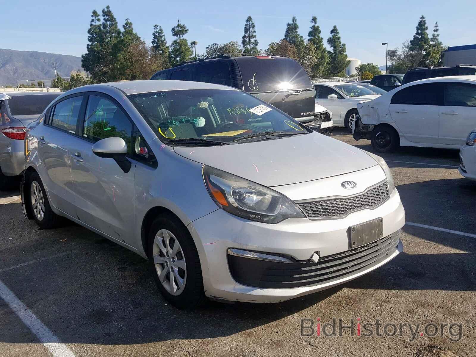 Photo KNADM4A37G6590790 - KIA RIO 2016