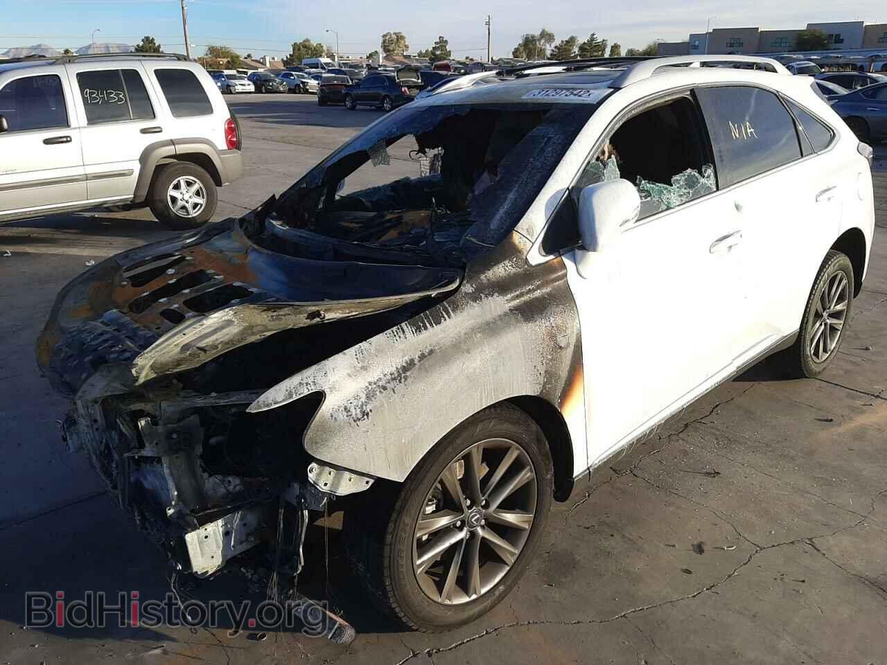2014 LEXUS RX350 - VIN: 2T2BK1BA3EC238528 - Фото 2