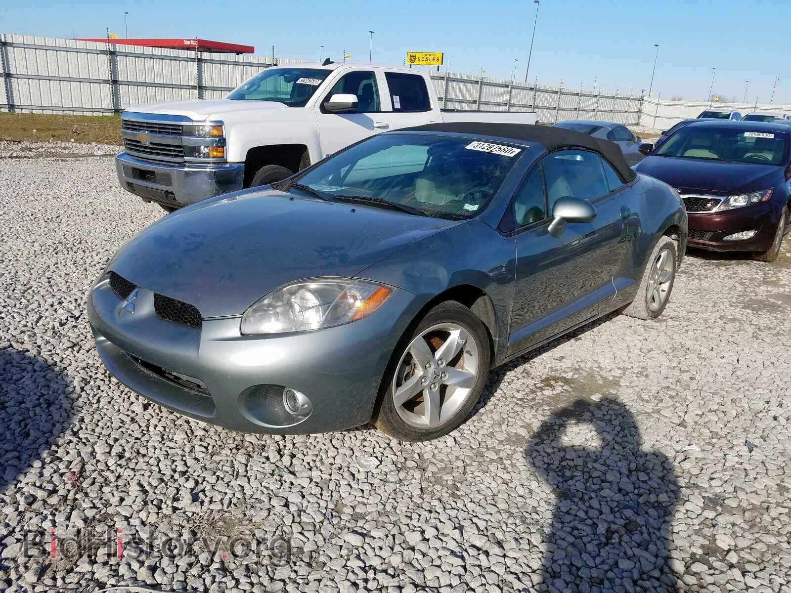 2007 MITSUBISHI ECLIPSE - VIN: 4A3AL25FX7E054579 - Photo 2