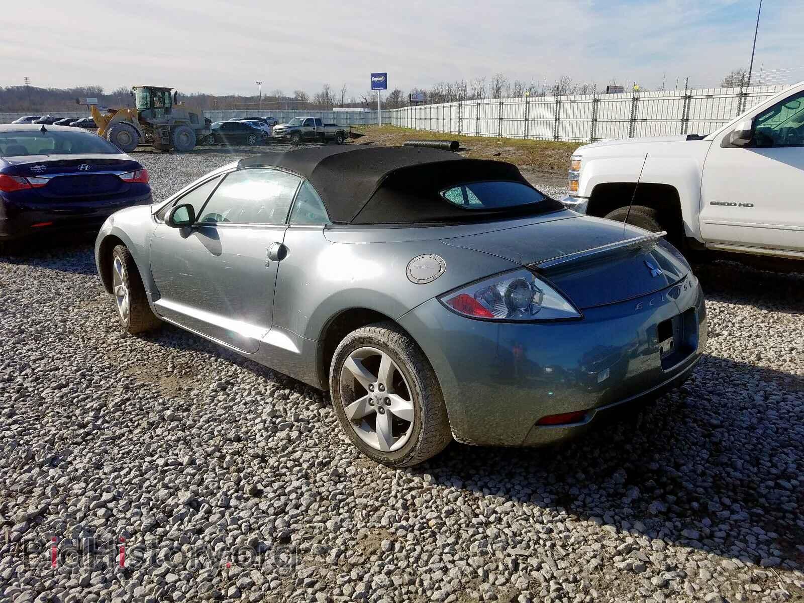 2007 MITSUBISHI ECLIPSE - VIN: 4A3AL25FX7E054579 - Photo 3