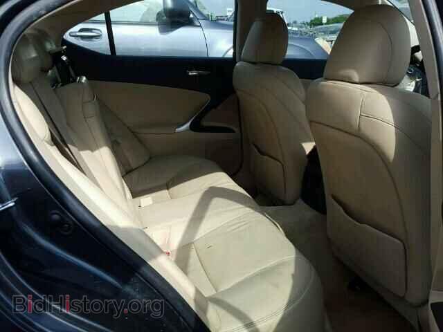 2006 LEXUS IS250 - VIN: JTHBK262562009554 - Фото 6