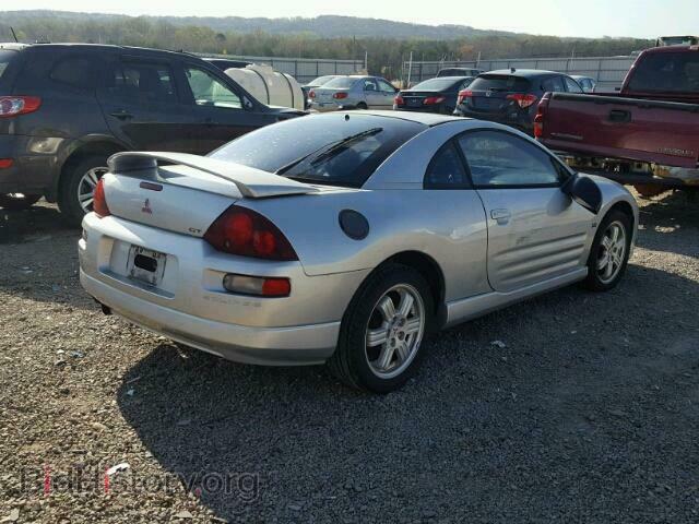 2001 MITSUBISHI ECLIPSE - VIN: 4A3AC54H61E077997 - Фото 4