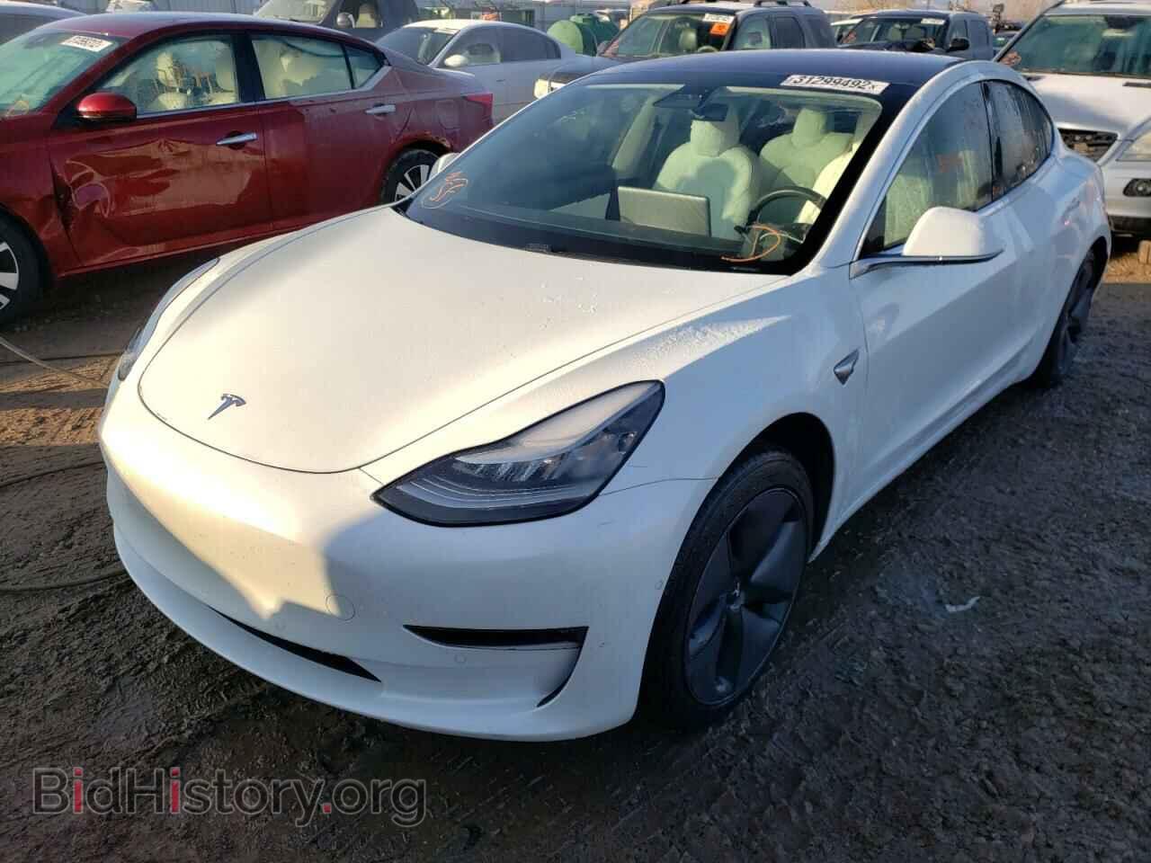 2018 TESLA MODEL 3 - VIN: 5YJ3E1EA4JF168720 - Фото 2