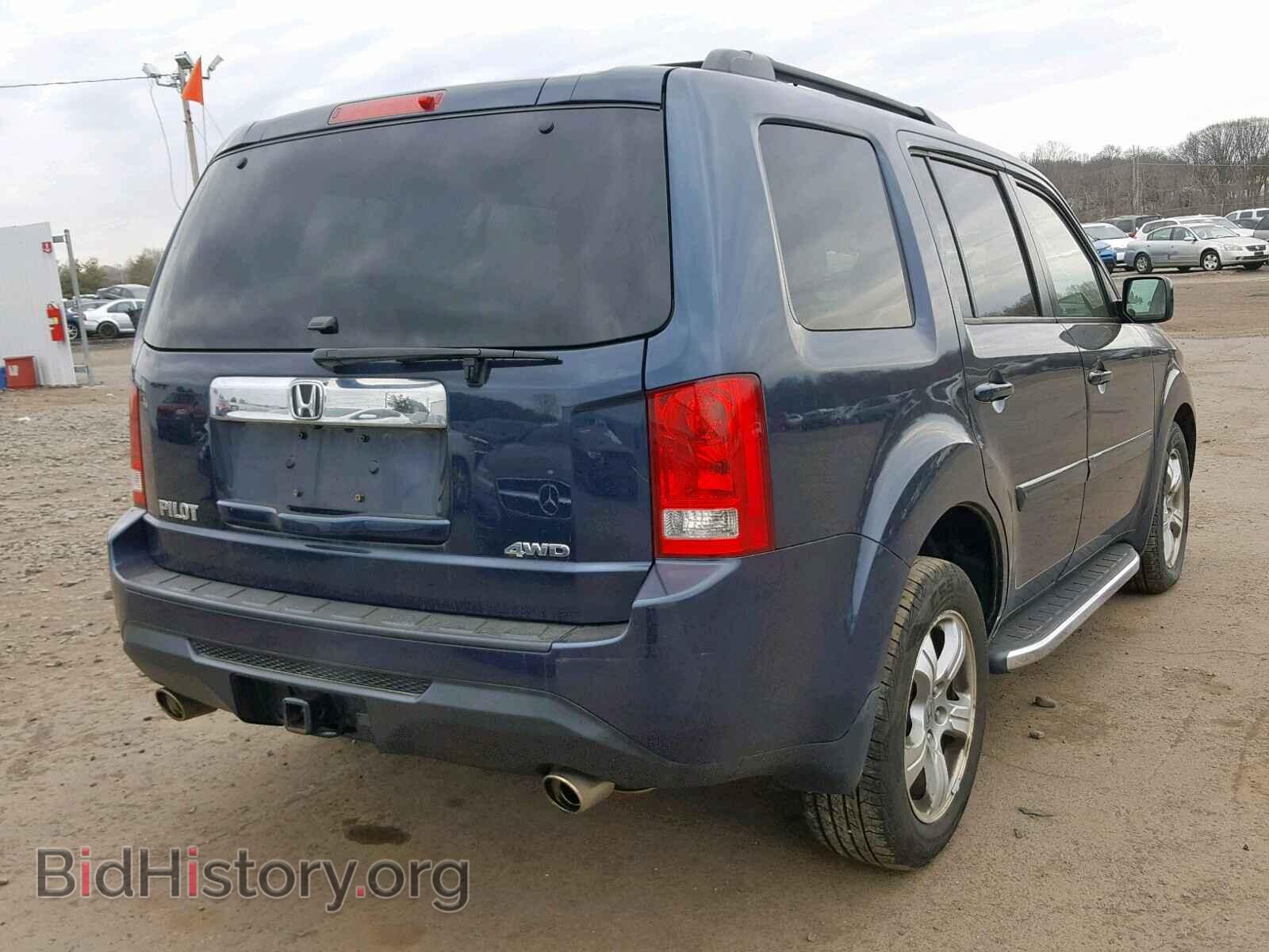 2012 HONDA PILOT EXL - VIN: 5FNYF4H69CB031867 - Фото 4