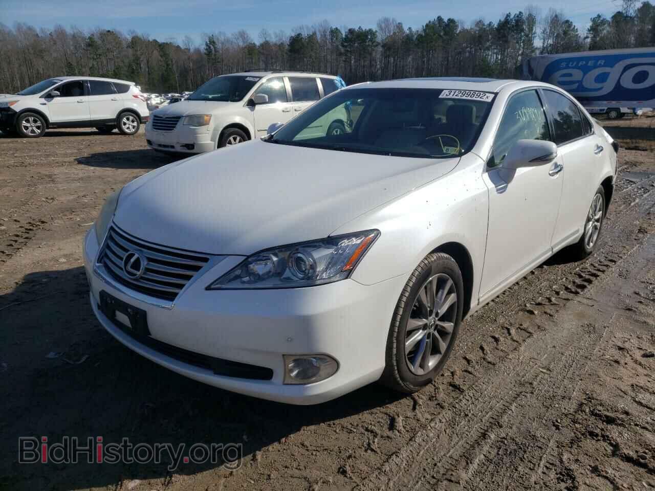 2011 LEXUS ES350 - VIN: JTHBK1EG1B2457968 - Фото 2