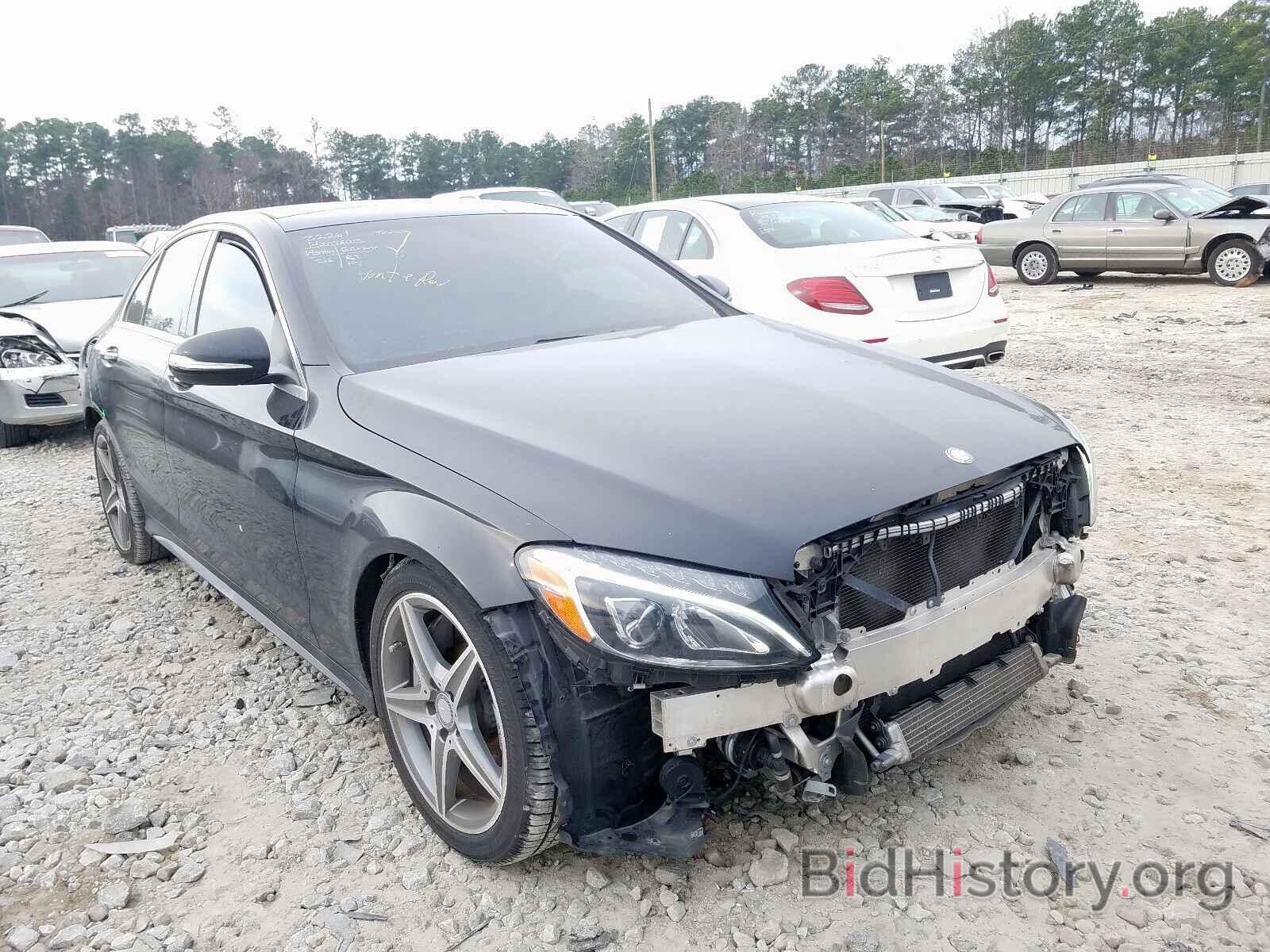 Photo 55SWF4JB0FU090095 - MERCEDES-BENZ C CLASS 2015