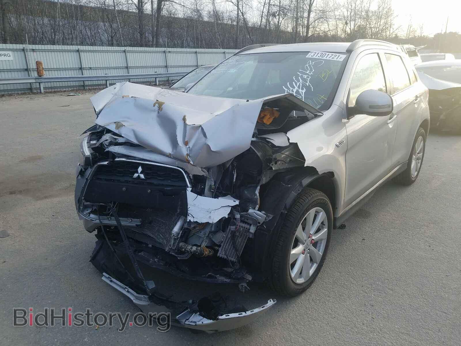 2015 MITSUBISHI OUTLANDER - VIN: 4A4AR4AW2FE034594 - Фото 2