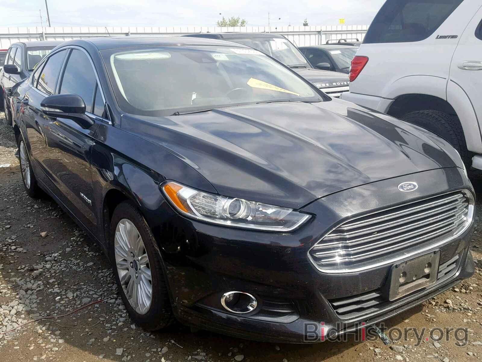 Photo 3FA6P0LU3DR165735 - FORD FUSION SE 2013