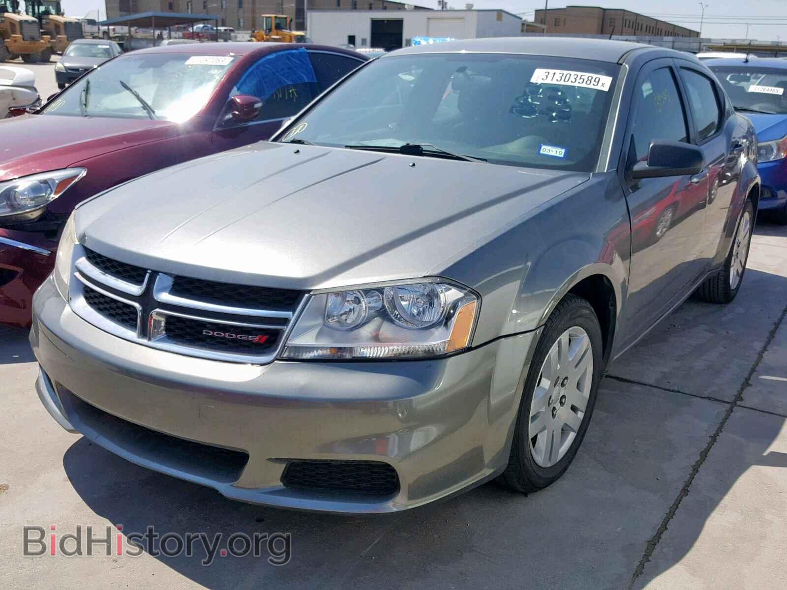 2013 DODGE AVENGER - VIN: 1C3CDZAG7DN749540 - Фото 2