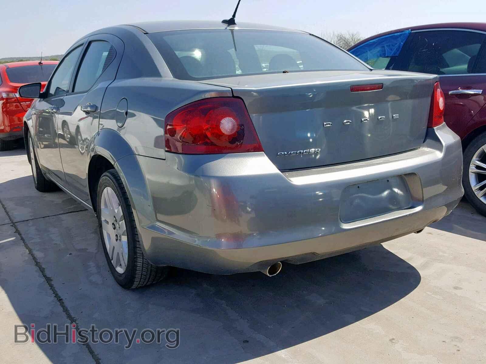 2013 DODGE AVENGER - VIN: 1C3CDZAG7DN749540 - Фото 3