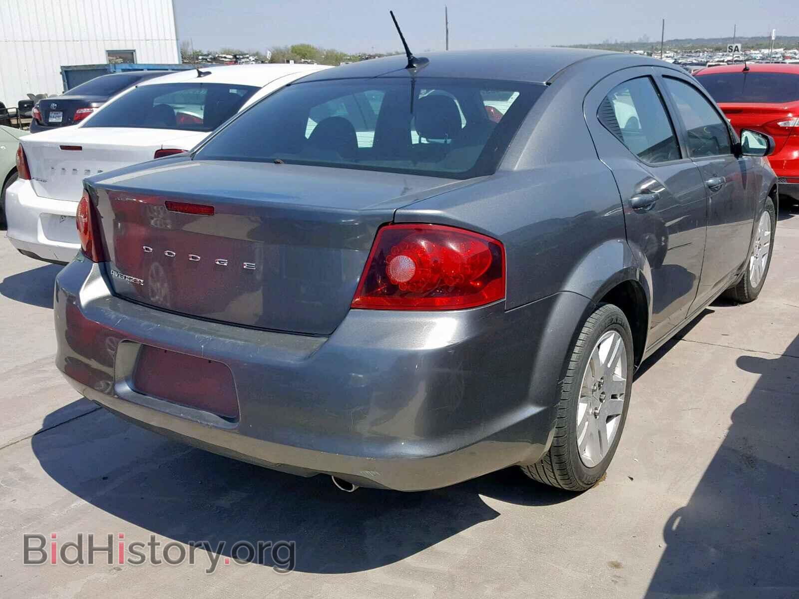 2013 DODGE AVENGER - VIN: 1C3CDZAG7DN749540 - Фото 4