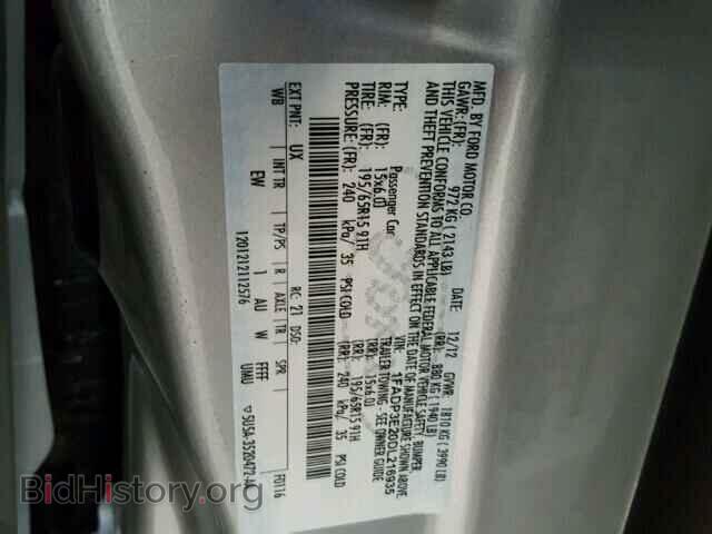 2013 FORD FOCUS - VIN: 1FADP3E20DL216935 - Photo 10