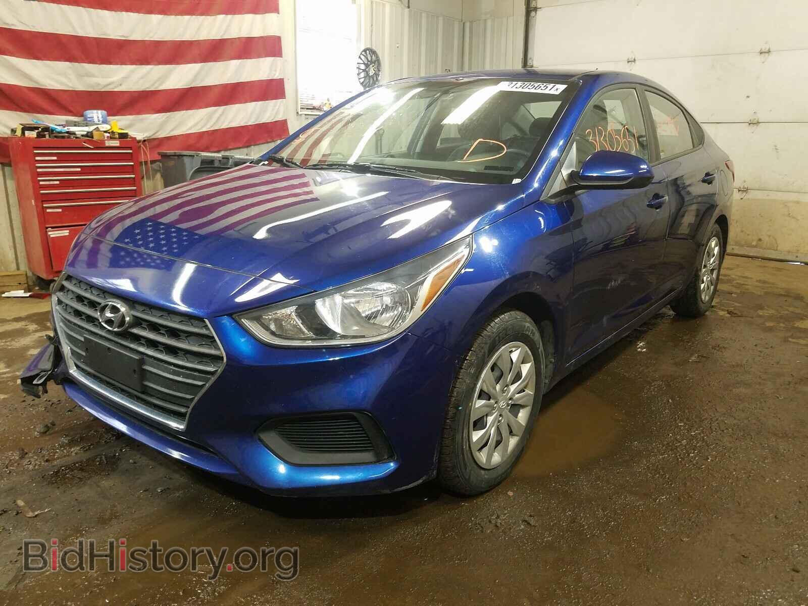 2018 HYUNDAI ACCENT - VIN: 3KPC24A32JE015003 - Фото 2