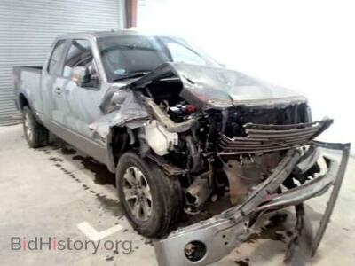 2012 Ford F150, серый — VIN 1FTFX1EF0CFC51319, Copart
