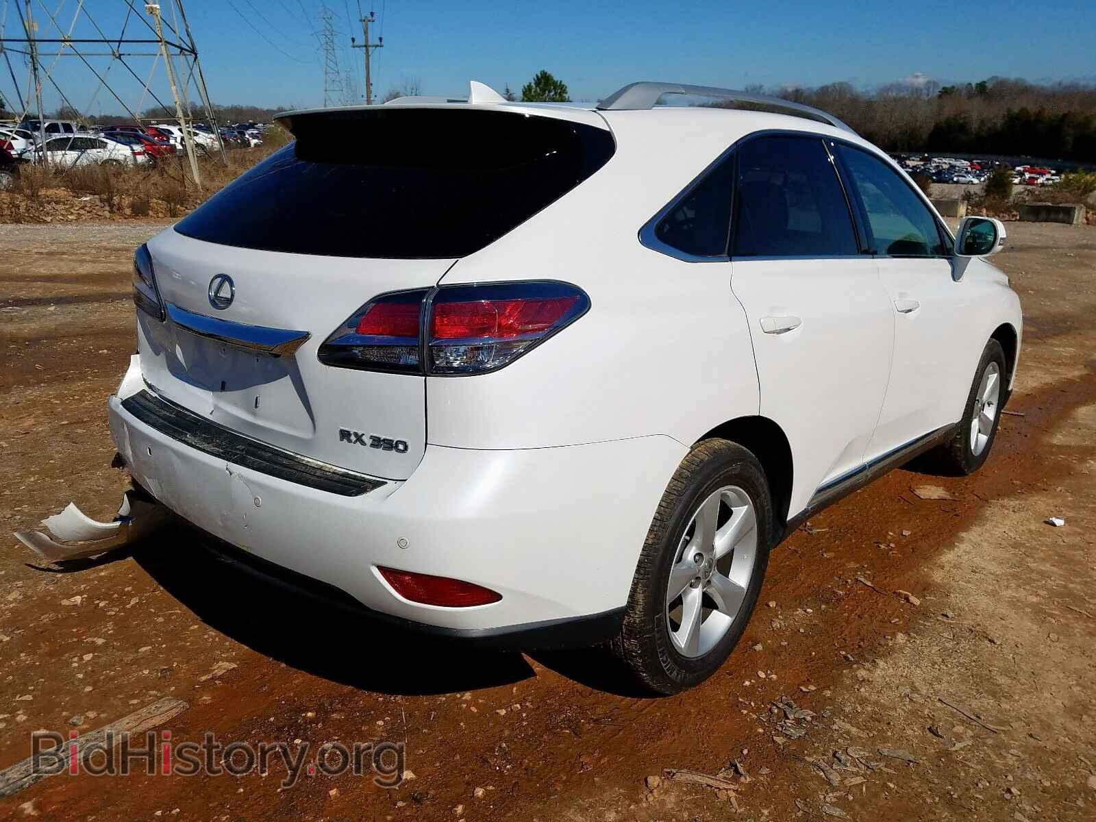 2014 LEXUS RX 350 BAS - VIN: 2T2BK1BA3EC239260 - Фото 4