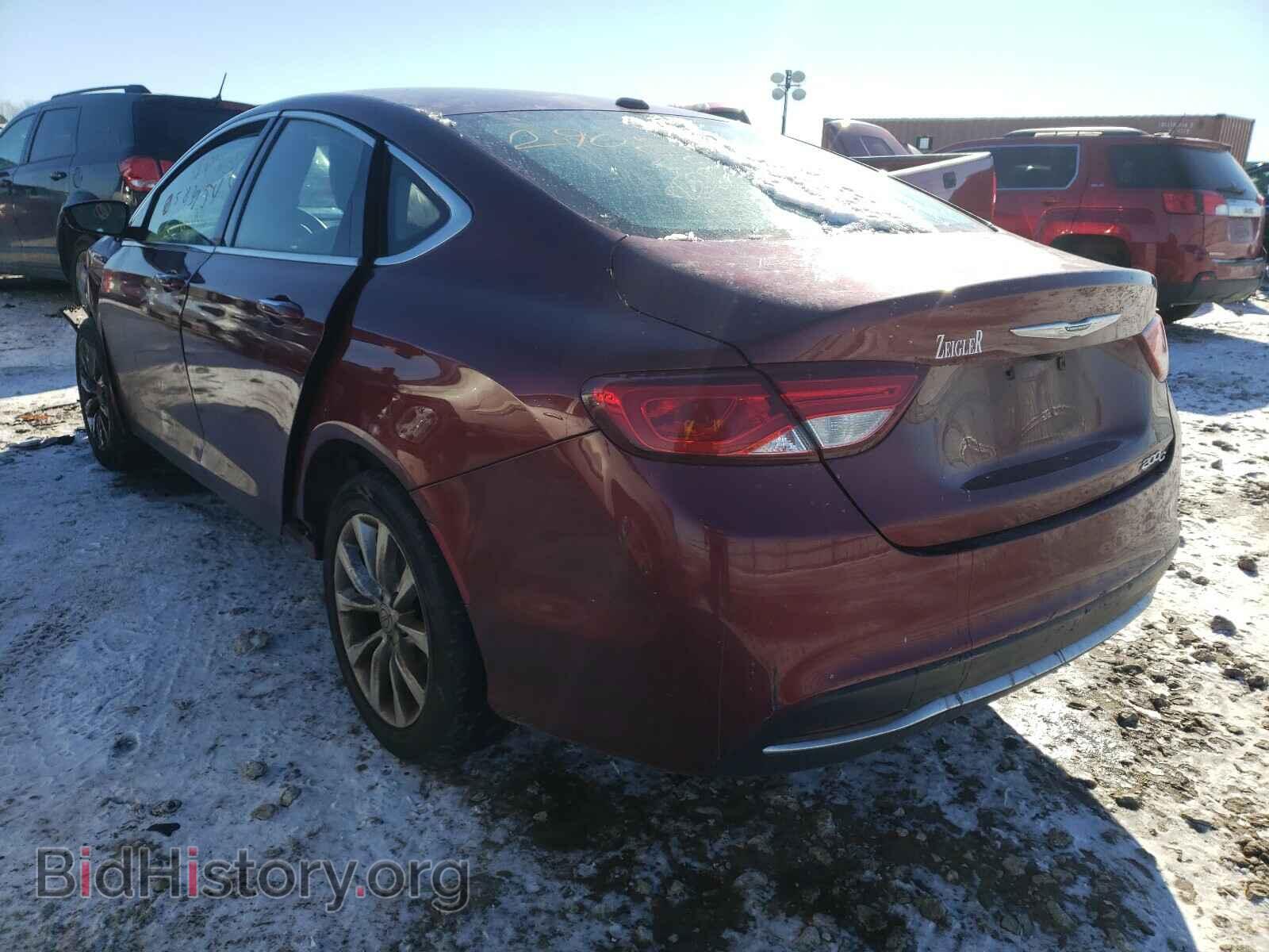 2015 CHRYSLER 200 - VIN: 1C3CCCCB8FN583954 - Фото 3