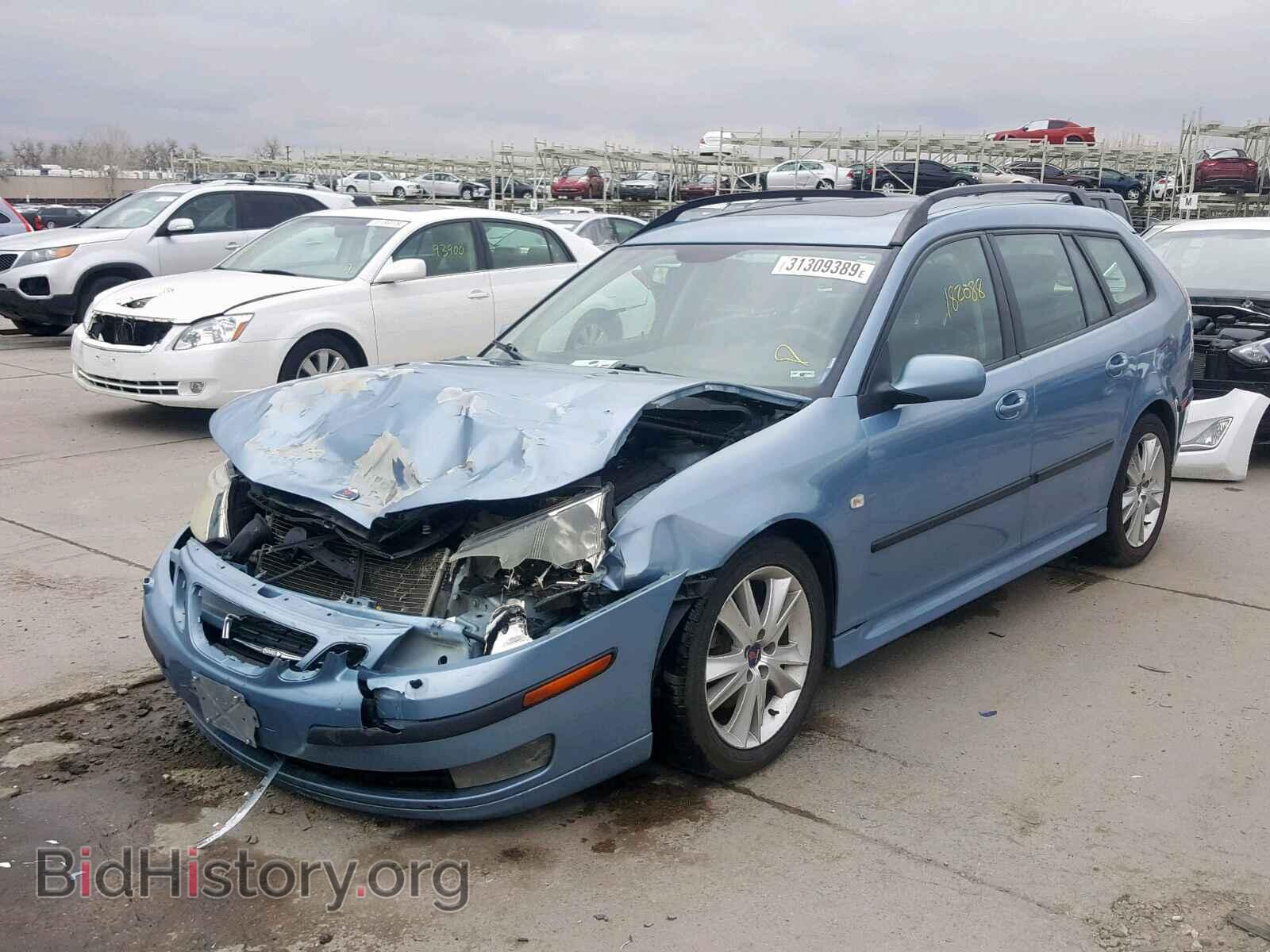 2007 SAAB 9 3 - VIN: YS3FD59Y971126522 - Фото 2