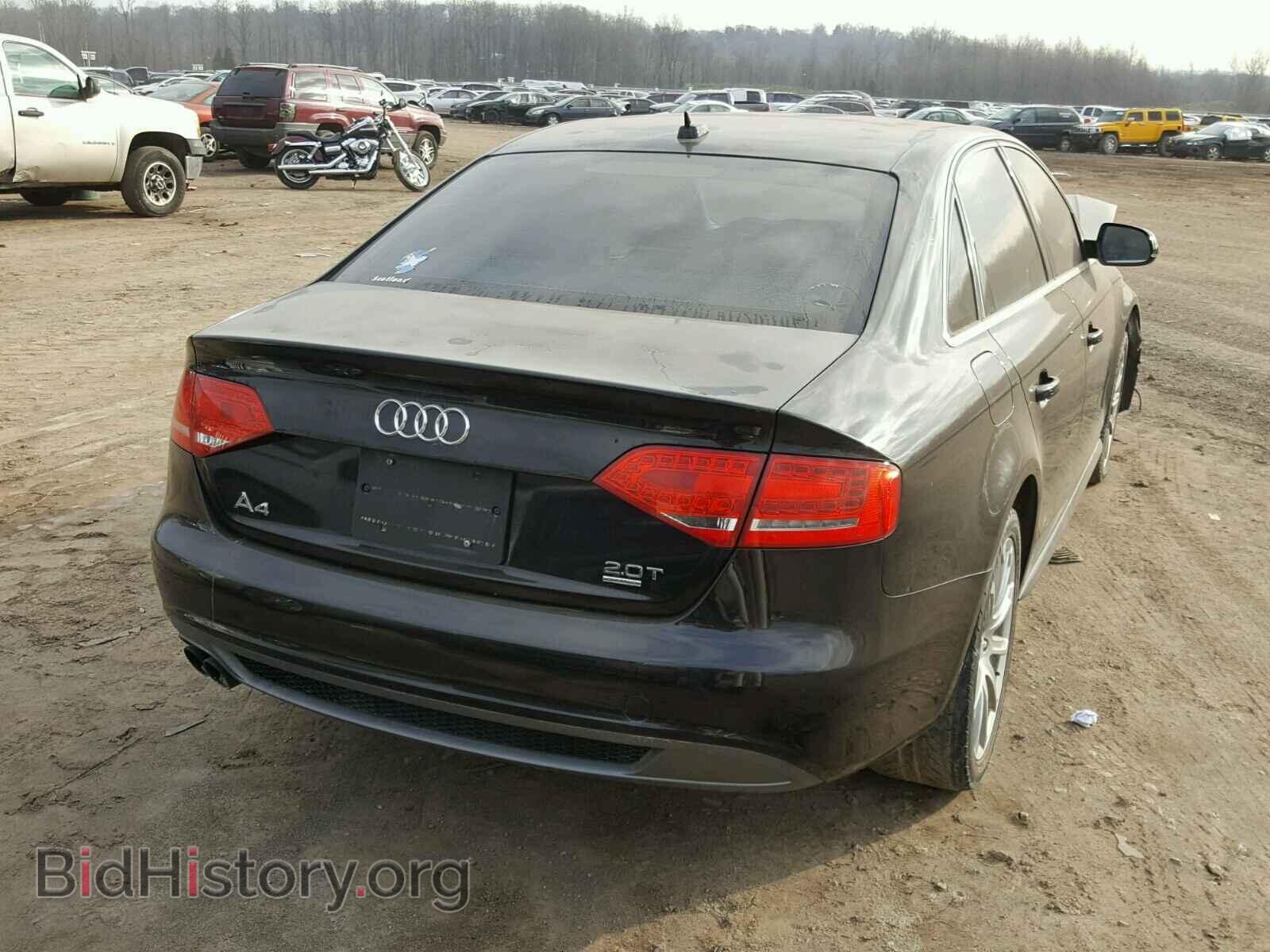 2012 AUDI A4 - VIN: WAUFFAFL8CA032772 - Фото 4