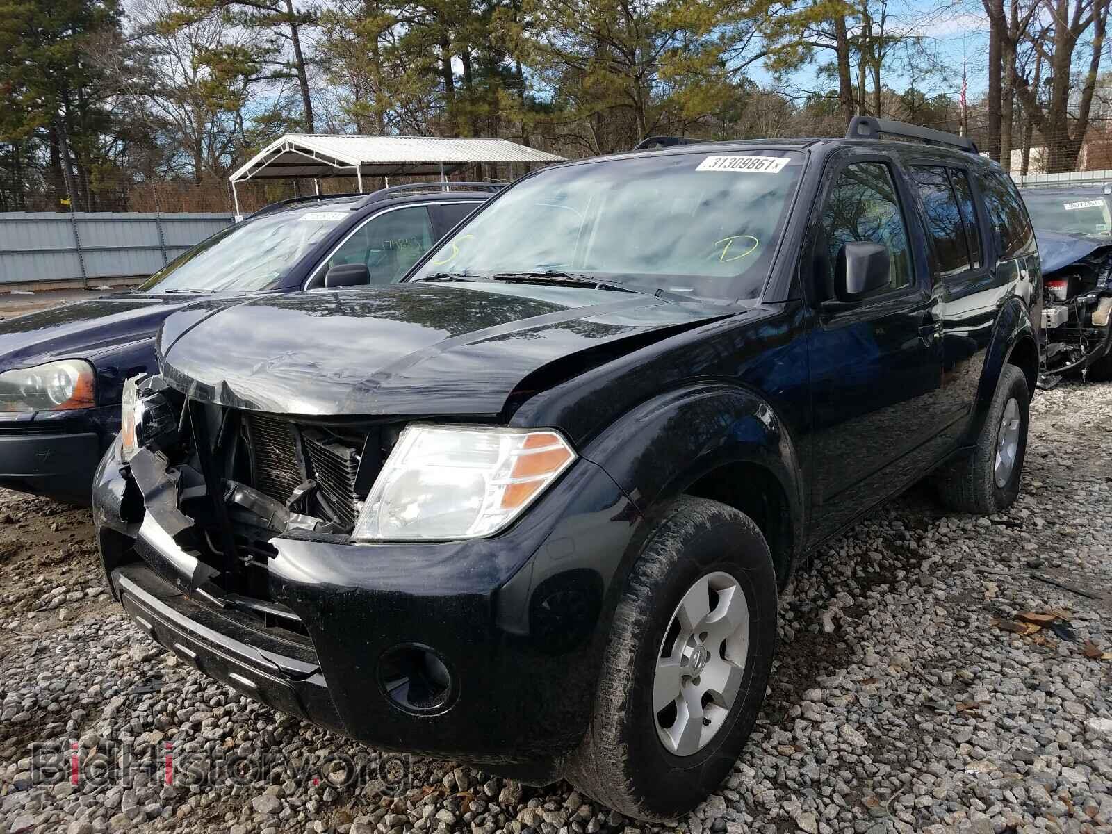 2012 NISSAN PATHFINDER - VIN: 5N1AR1NN4CC625911 - Фото 2