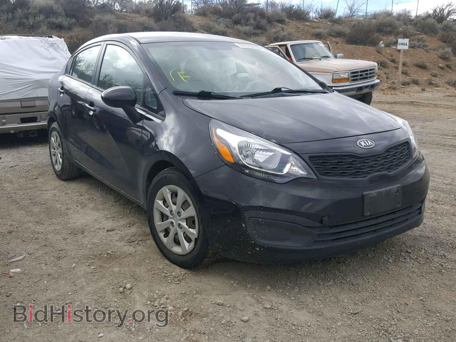 Photo KNADM4A38D6111272 - KIA RIO 2013