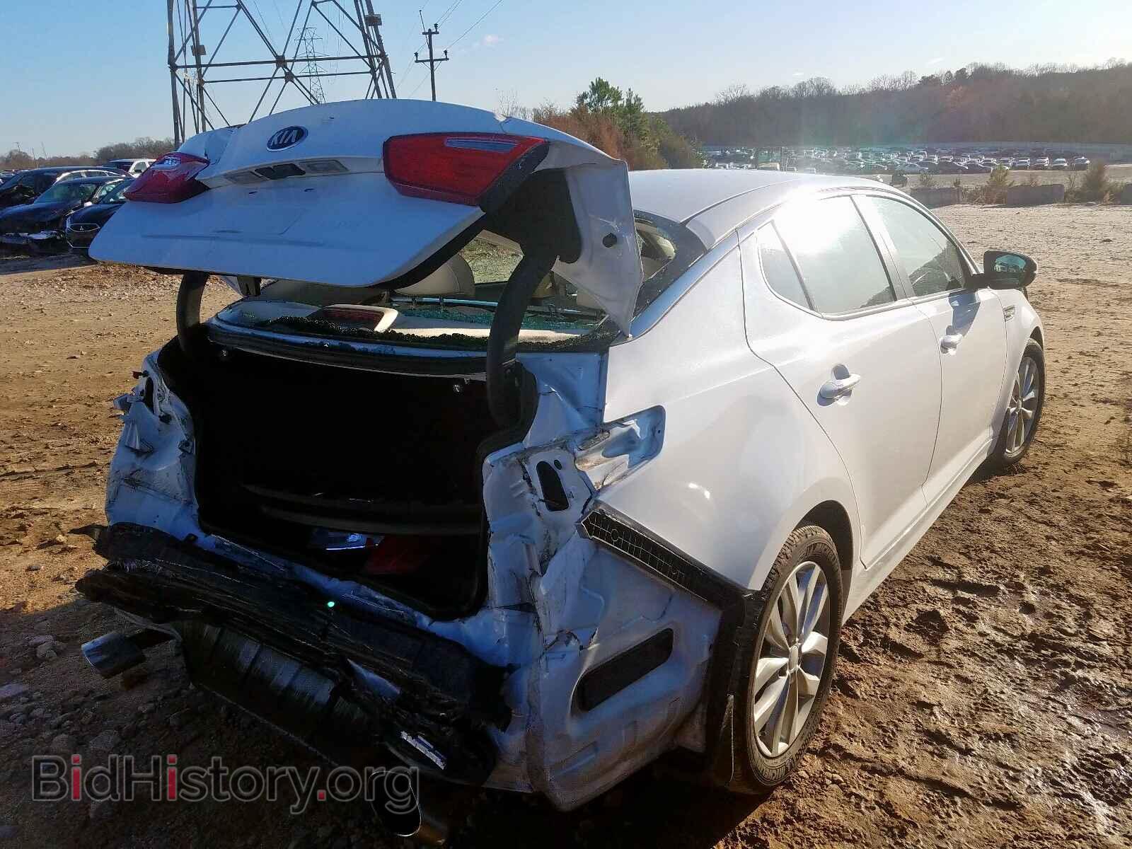 2015 KIA OPTIMA - VIN: 5XXGN4A71FG401616 - Photo 4