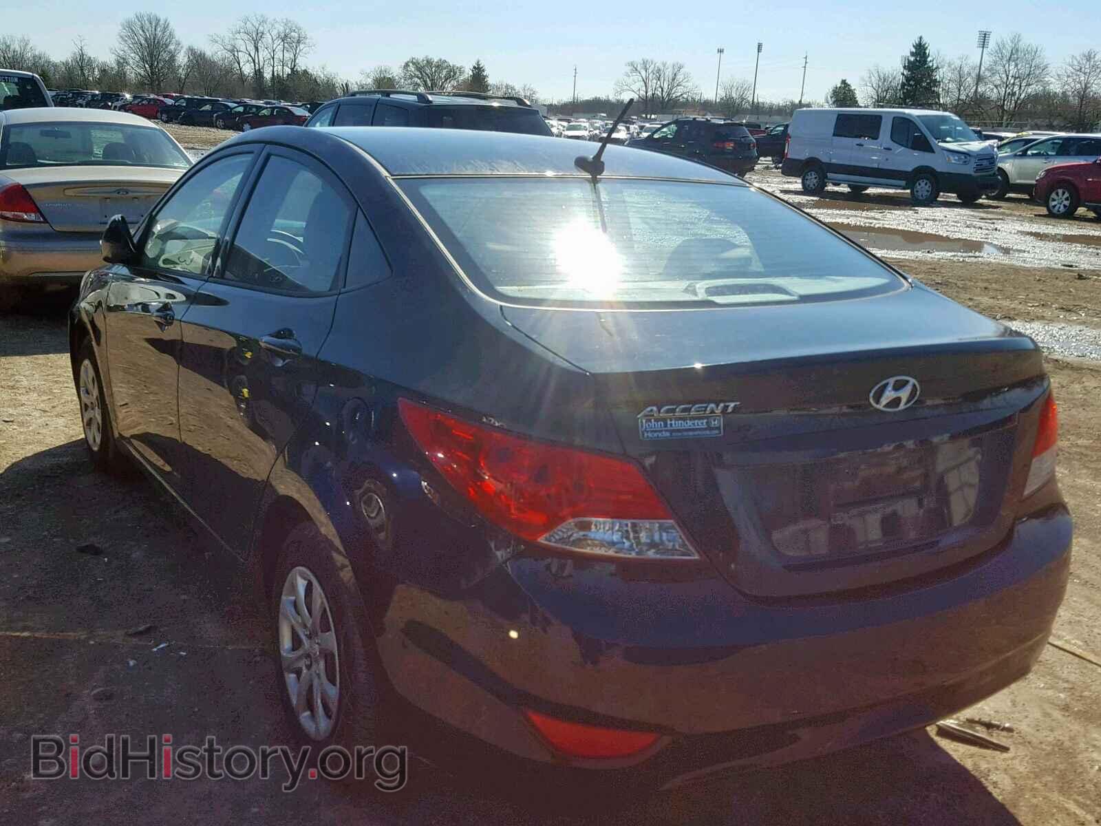2013 HYUNDAI ACCENT - VIN: KMHCT4AE7DU431046 - Фото 3