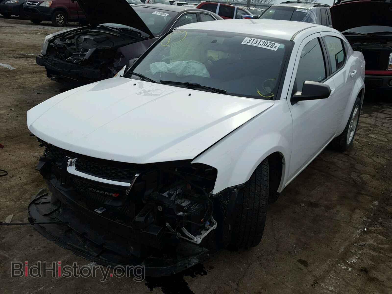 2013 DODGE AVENGER - VIN: 1C3CDZAB1DN538094 - Фото 2