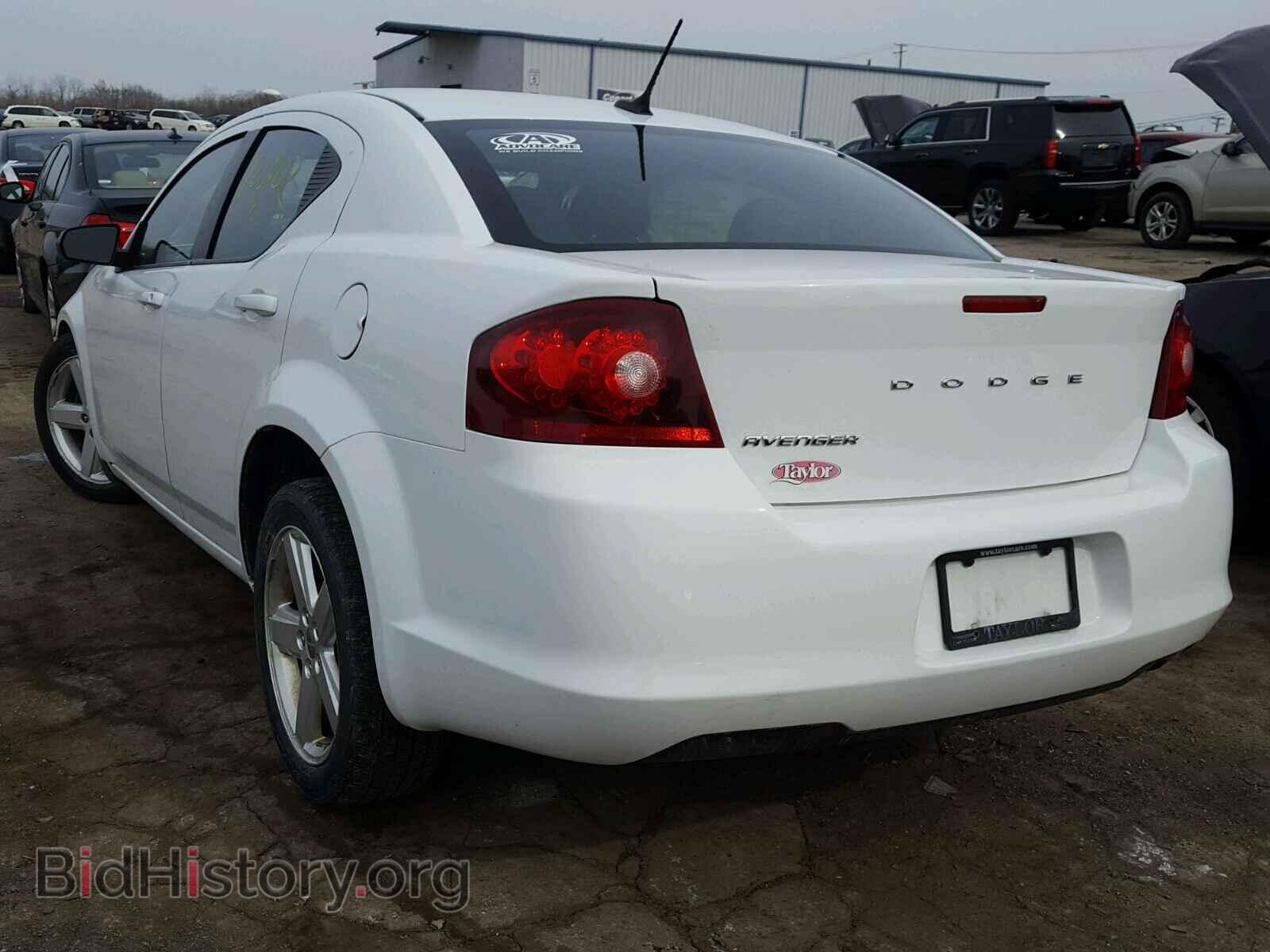2013 DODGE AVENGER - VIN: 1C3CDZAB1DN538094 - Фото 3