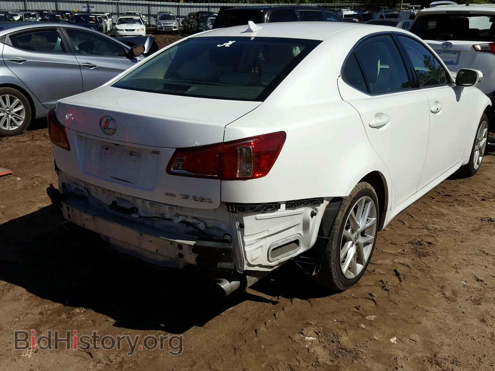 2011 LEXUS IS250 - VIN: JTHCF5C22B5052563 - Фото 4