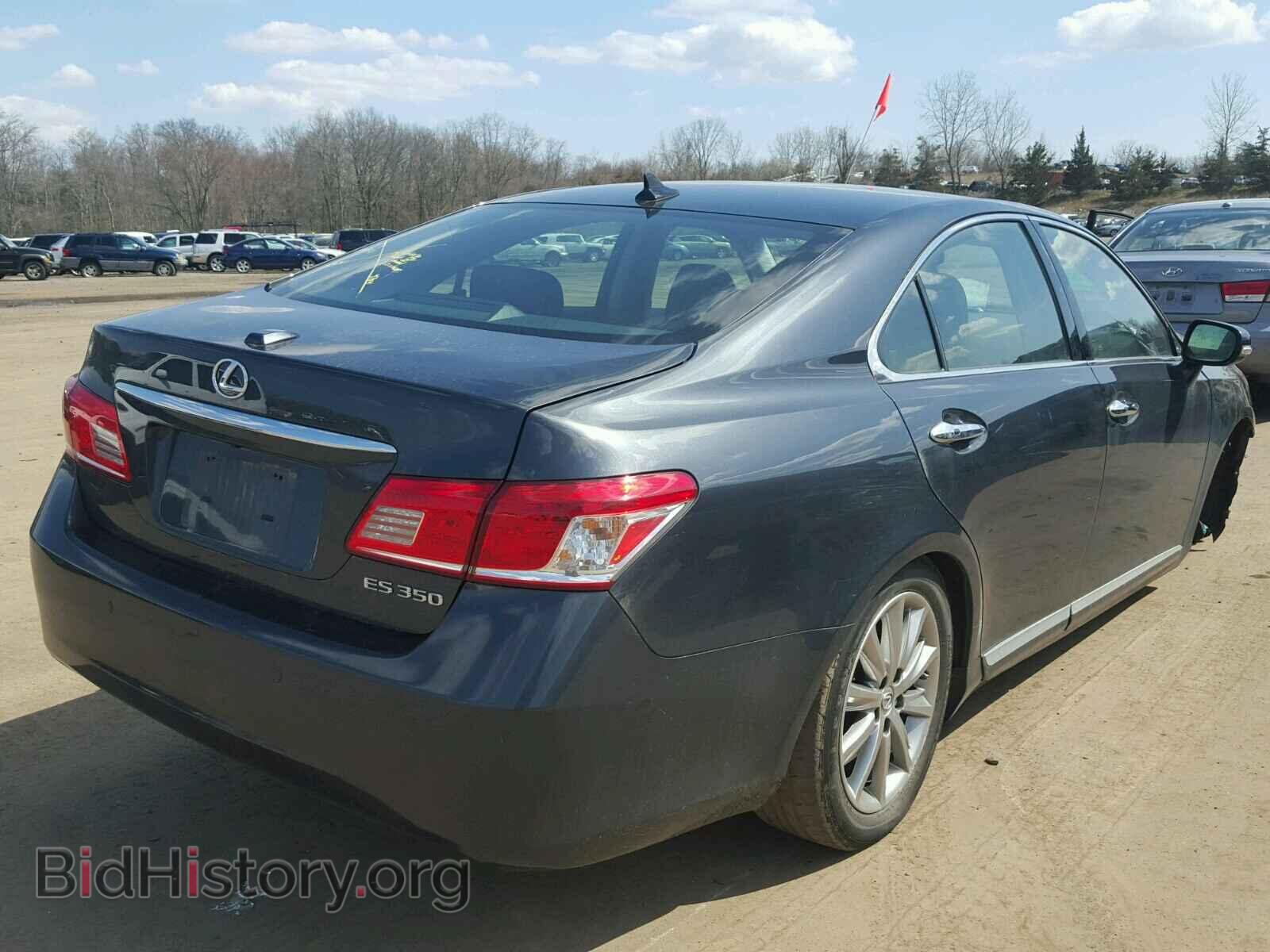 2011 LEXUS ES350 - VIN: JTHBK1EG7B2441063 - Фото 4