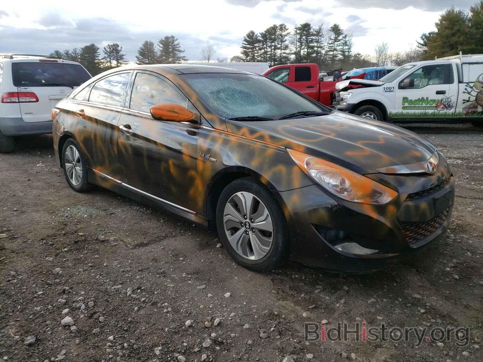 Photo KMHEC4A41EA109263 - HYUNDAI SONATA 2014