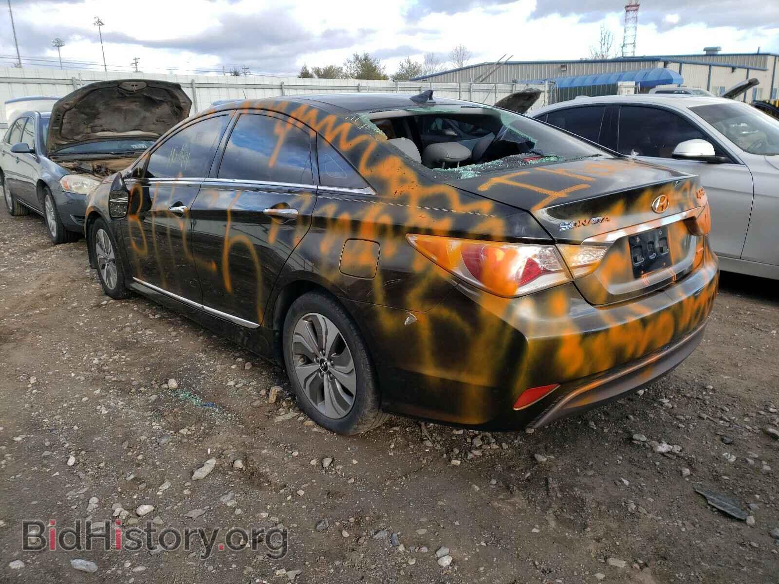 2014 HYUNDAI SONATA - VIN: KMHEC4A41EA109263 - Фото 3