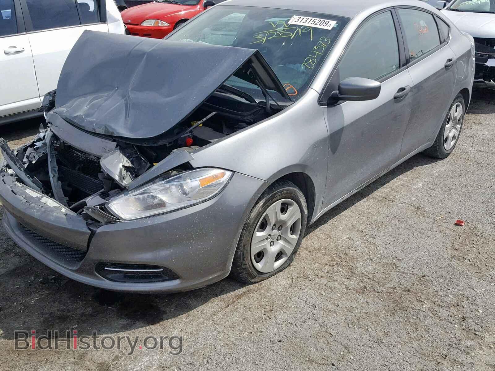 2013 DODGE DART - VIN: 1C3CDFAA8DD100653 - Фото 2