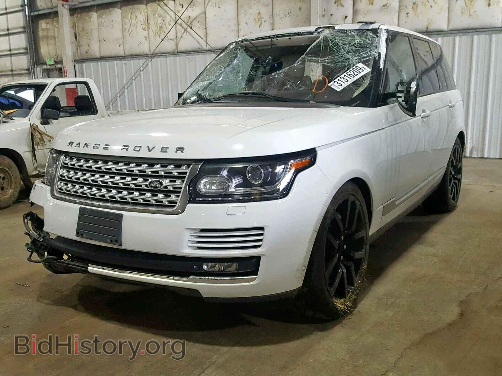 2013 LAND ROVER RANGE ROVE - VIN: SALGS2DF1DA122409 - Фото 2