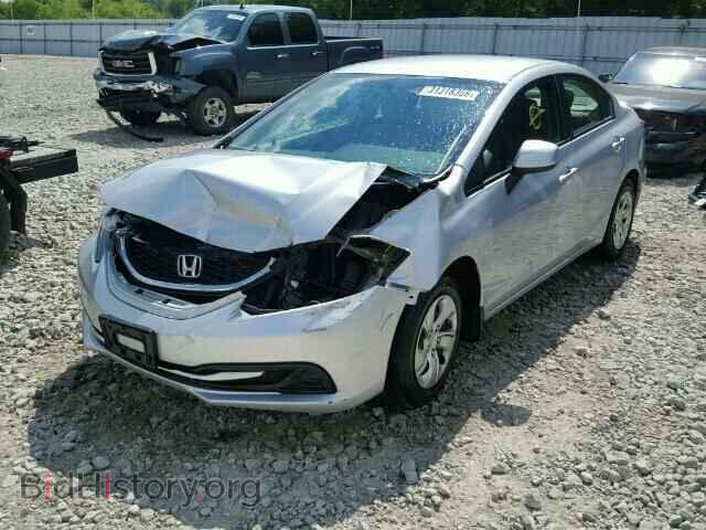 2013 HONDA CIVIC - VIN: 2HGFB2F40DH012565 - Фото 2