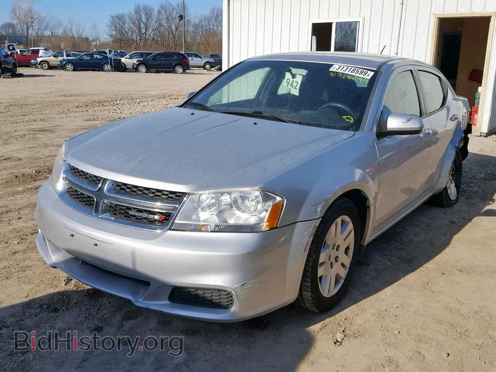 2012 DODGE AVENGER - VIN: 1C3CDZAB3CN286525 - Фото 2