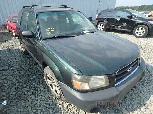 Photo JF1SG63643H726365 - SUBARU FORESTER 2003