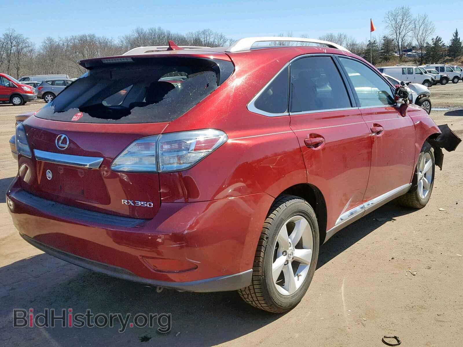 2011 LEXUS RX 350 - VIN: 2T2BK1BA5BC096551 - Фото 4