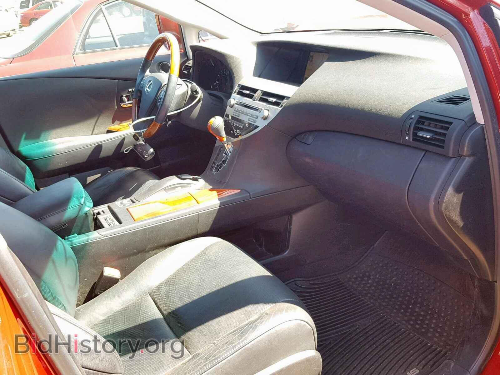 2011 LEXUS RX 350 - VIN: 2T2BK1BA5BC096551 - Фото 5