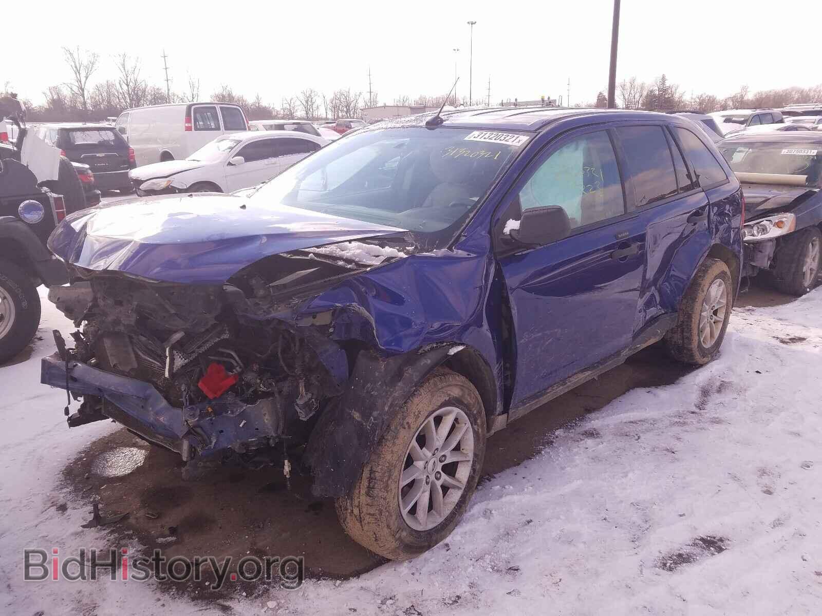 2013 FORD EDGE - VIN: 2FMDK3GC7DBC16361 - Фото 2