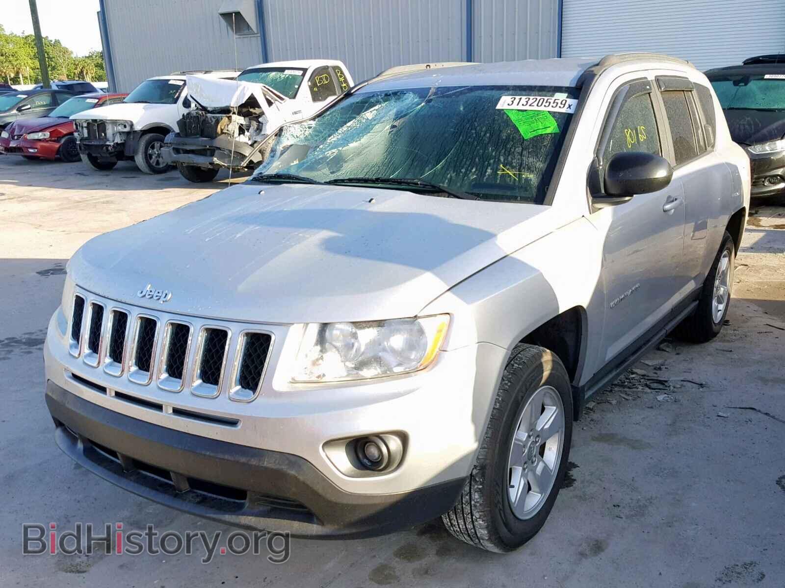 2013 JEEP COMPASS SP - VIN: 1C4NJCBA6DD168864 - Photo 2