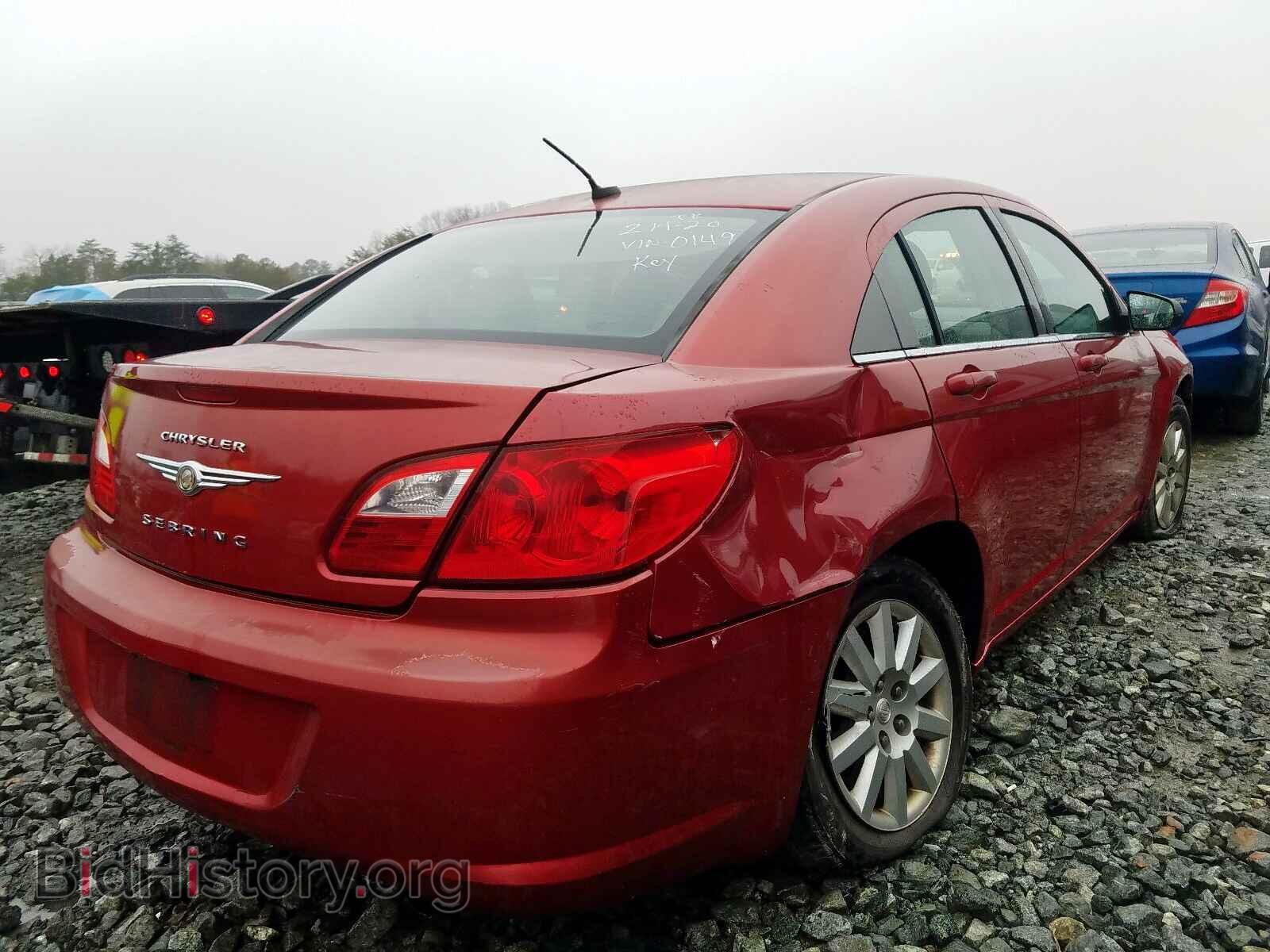 2009 CHRYSLER SEBRING - VIN: 1C3LC46B09N500149 - Фото 4